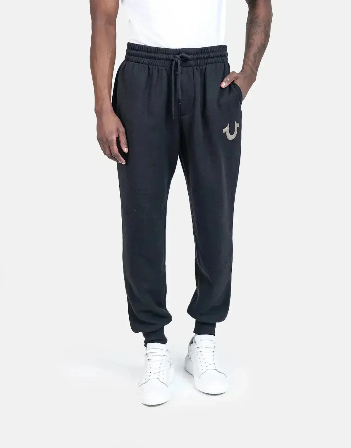 True Religion City Buddha Sweatpants Black