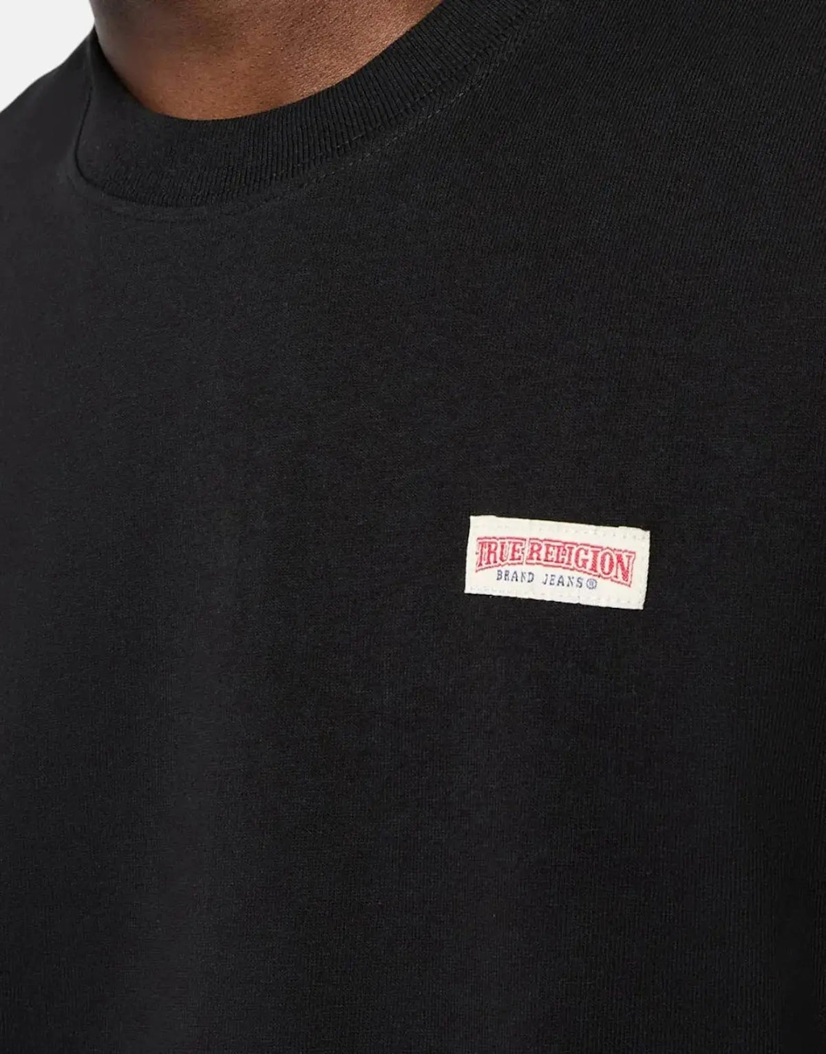 True Religion OG Label Black T-Shirt