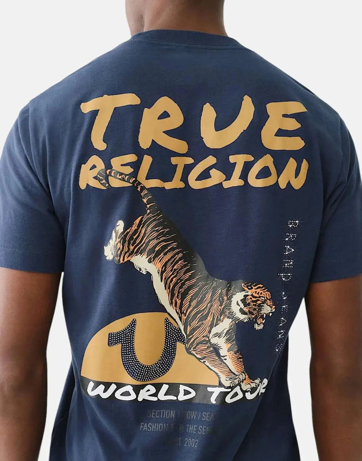 True Religion Tiger Dress Blue T-Shirt