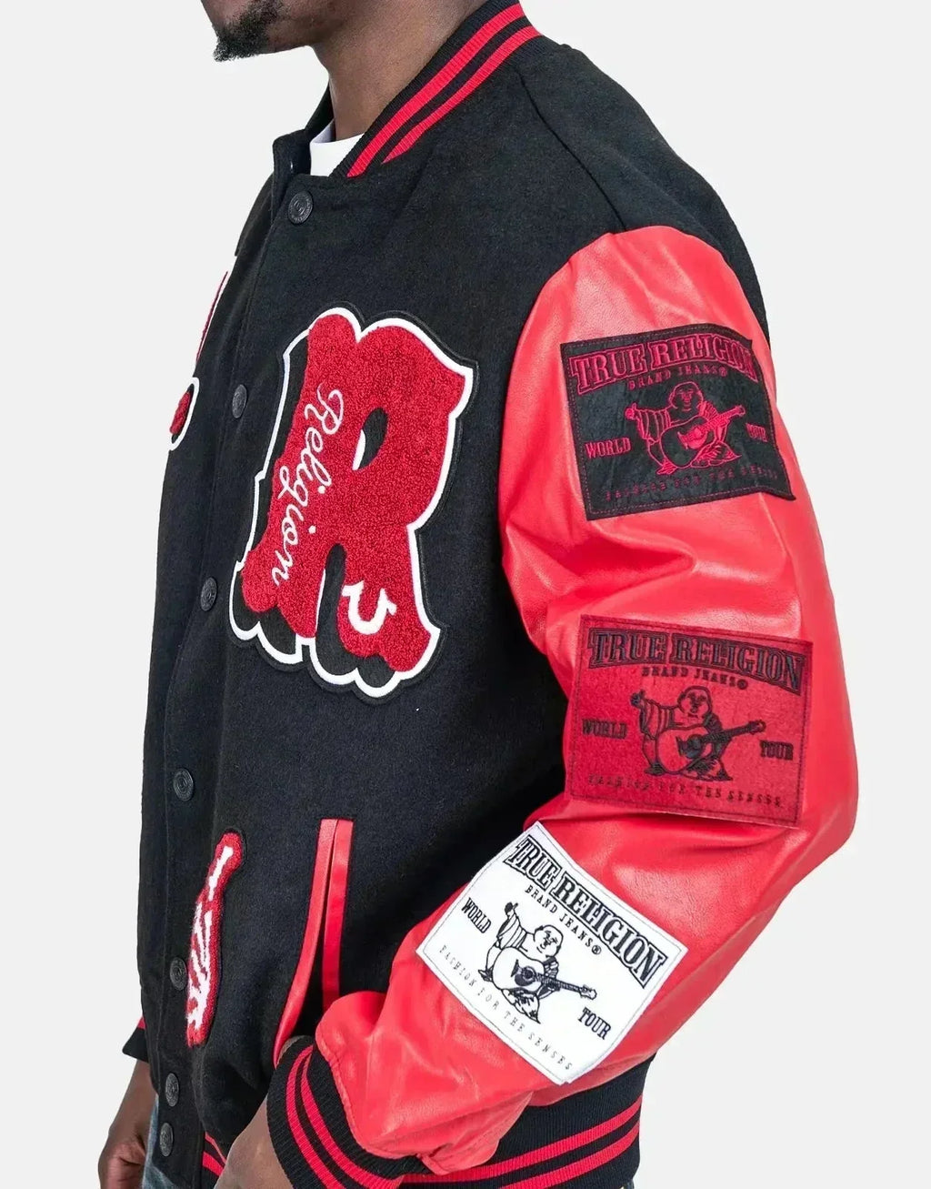 True Religion Varsity Jacket