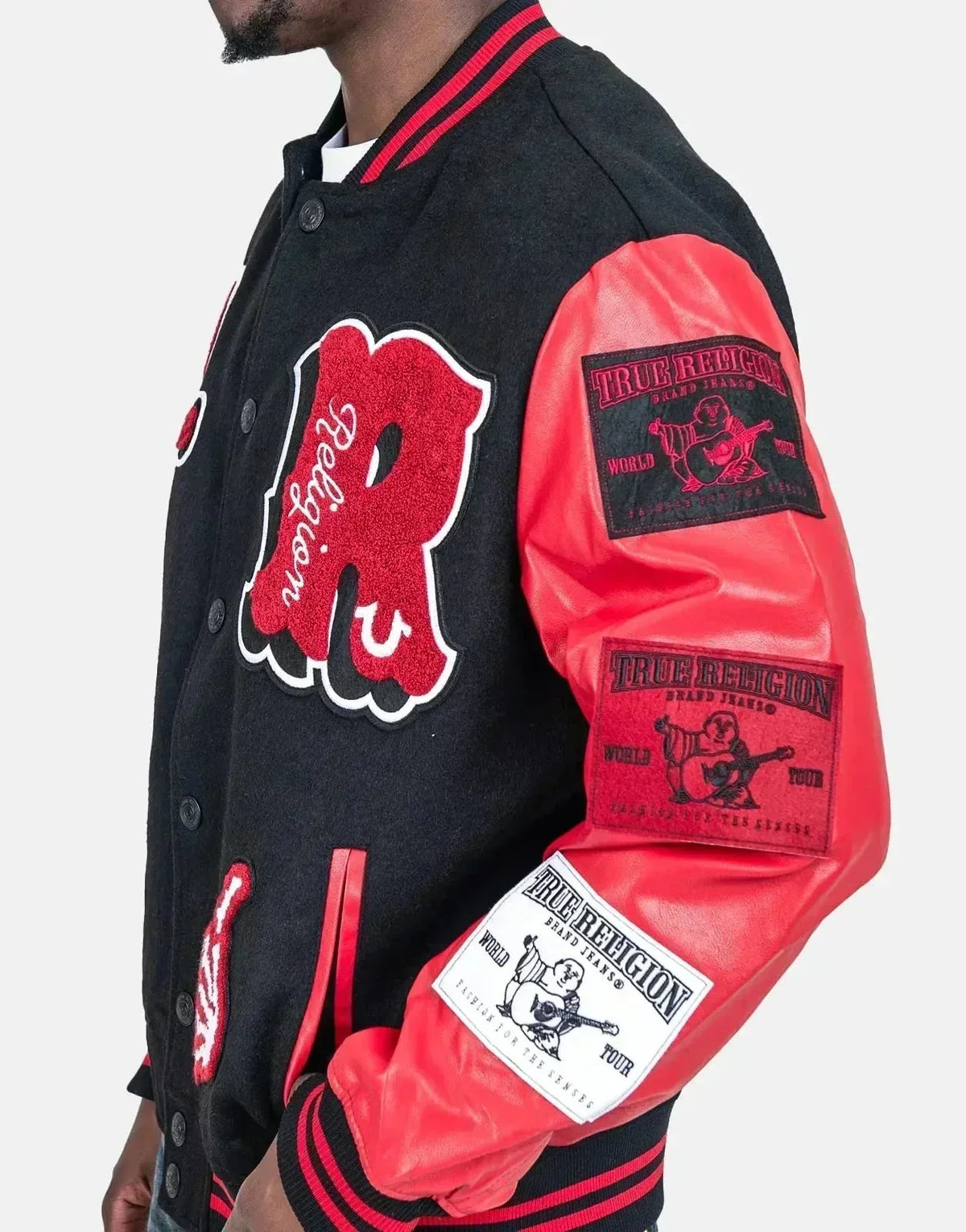True Religion Varsity Jacket