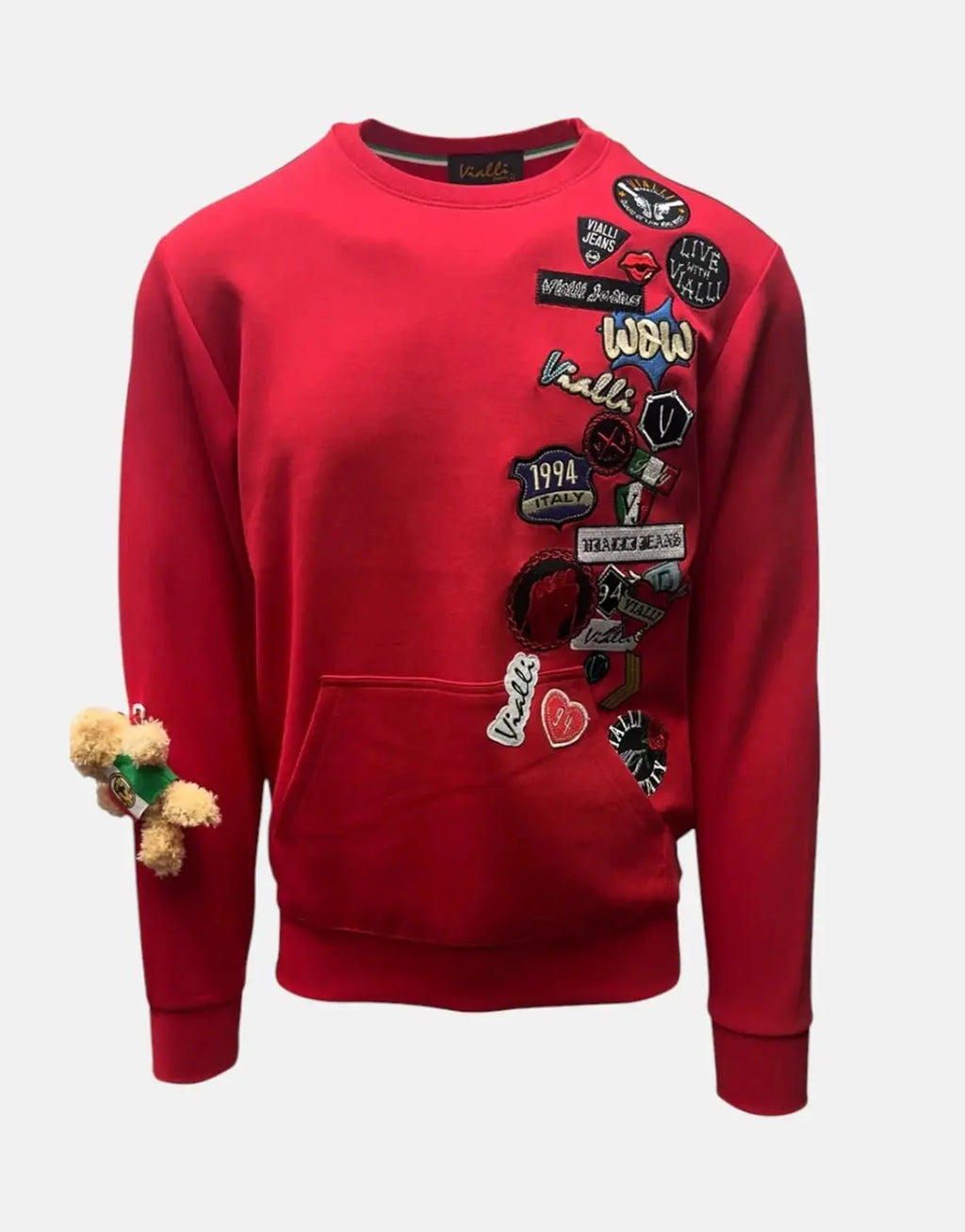 Vialli Kithent Red Sweatshirt