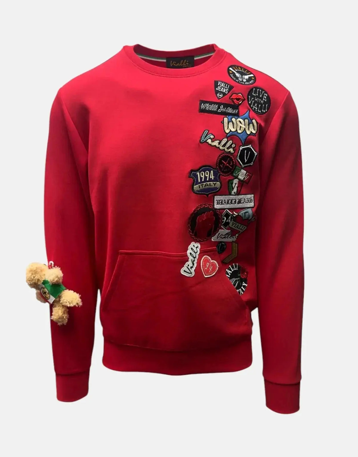 Vialli Kithent Red Sweatshirt