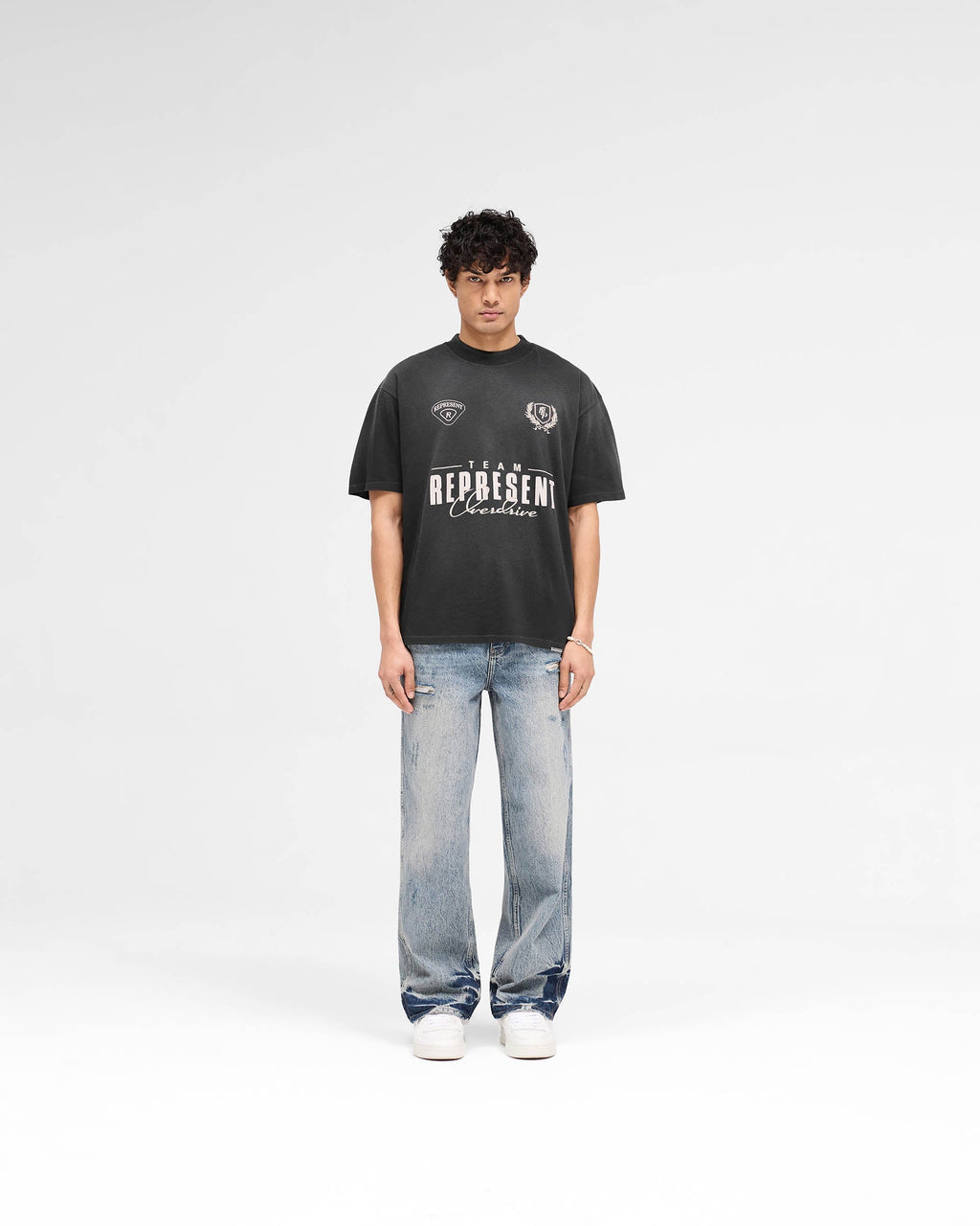 World Championship T-Shirt - Stained Black