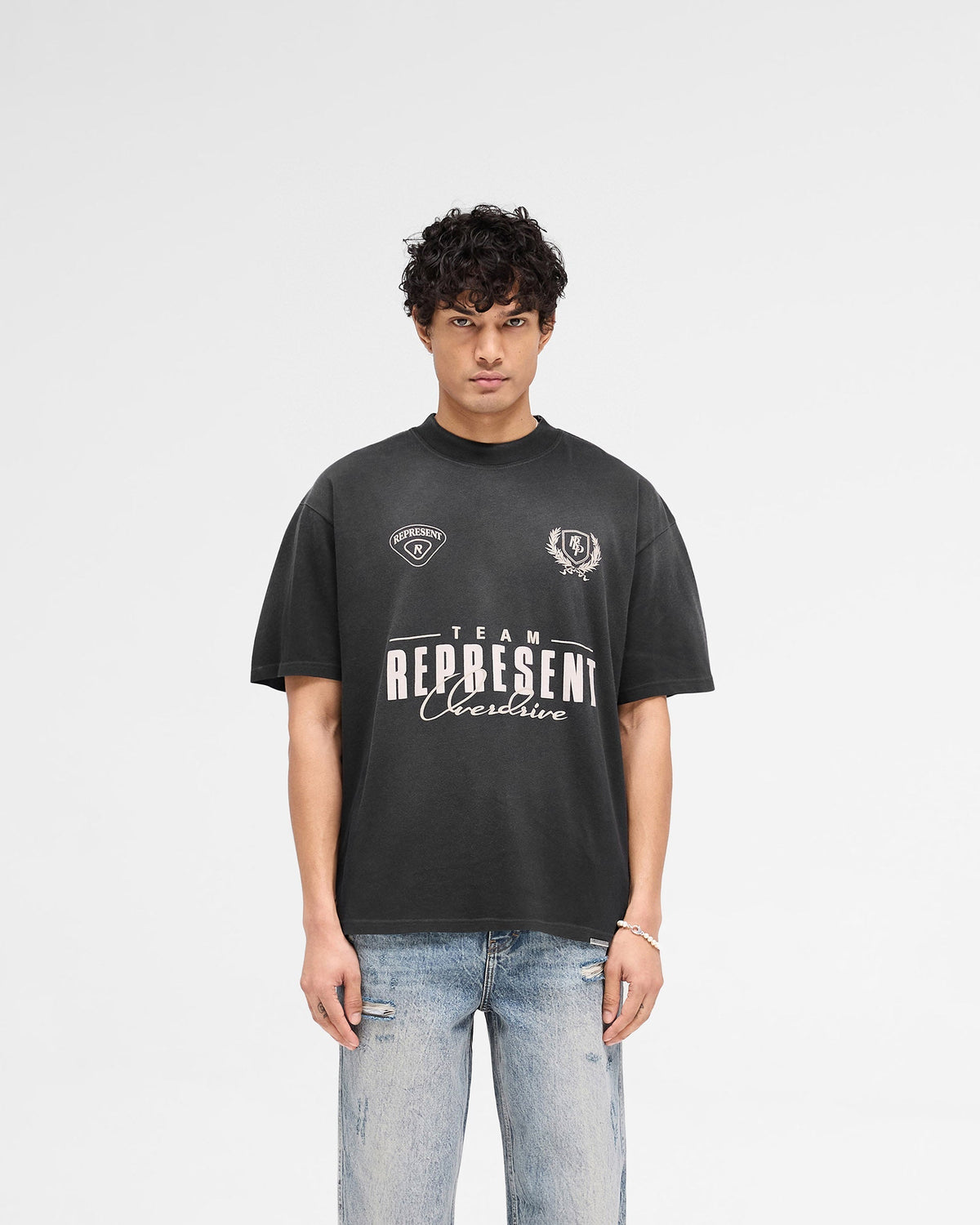 World Championship T-Shirt - Stained Black
