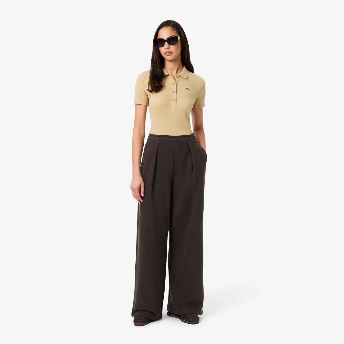 Lacoste Wide Fit Fleece Sweatpants - view 2