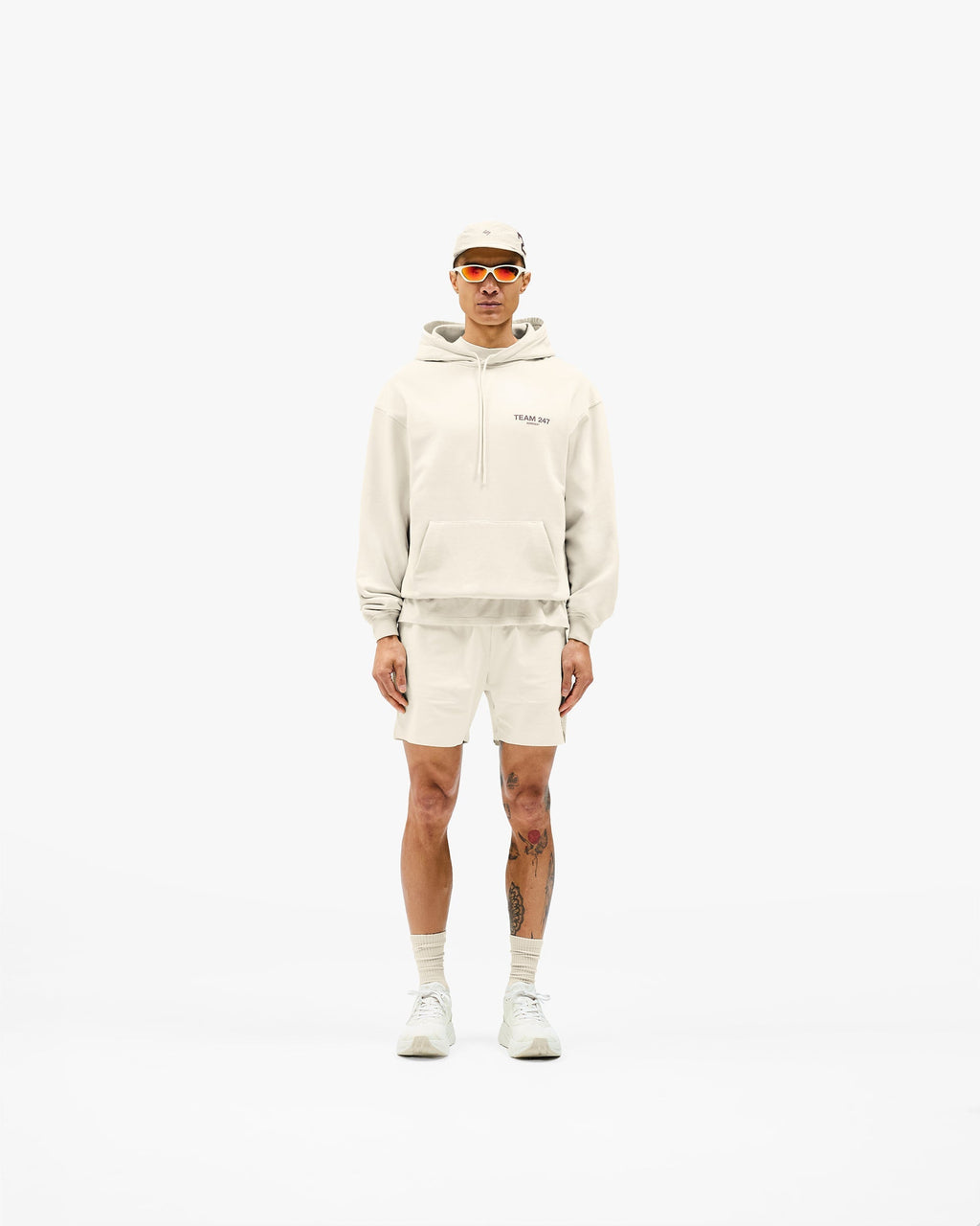 Team 247 Oversized Hoodie - Cream
