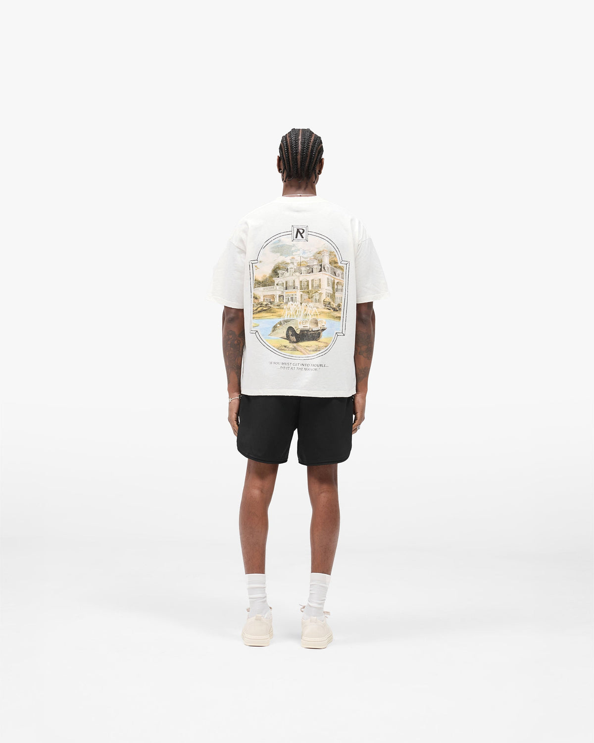 Revere Manor T-Shirt - Aged White