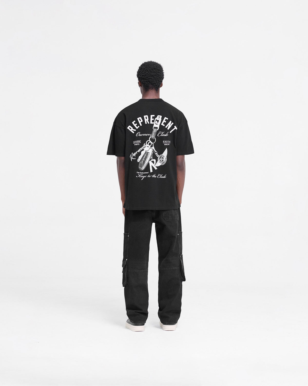 Keys To The Club T-Shirt - Jet Black