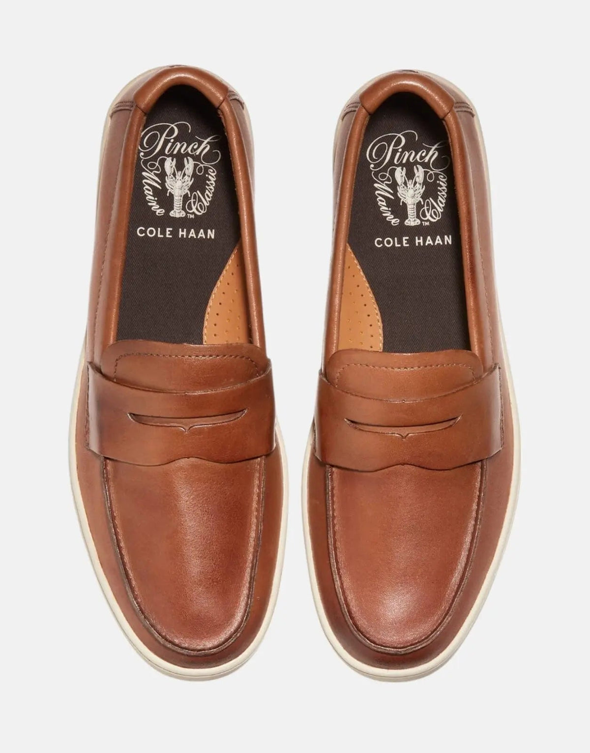 Cole Haan Pinch Weekender Penny Loafers Tan Angora - view 5