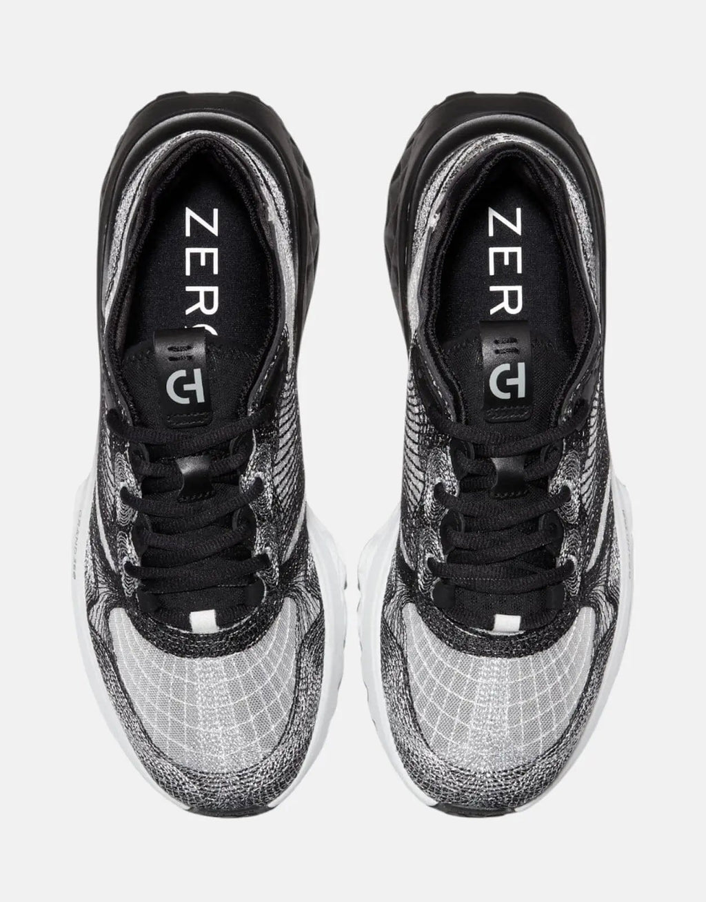Cole Haan Zerogrand Embrostitch Running Shoes Blk/Grey - view 4