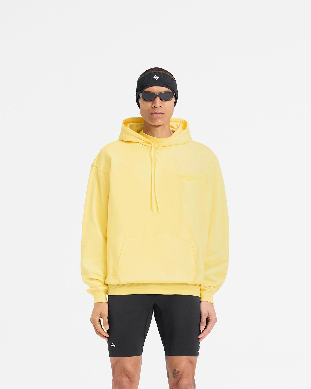 Team 247 Oversized Hoodie - Lemon