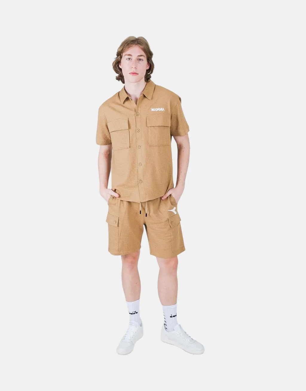Diadora Brown Trail Shorts - view 3