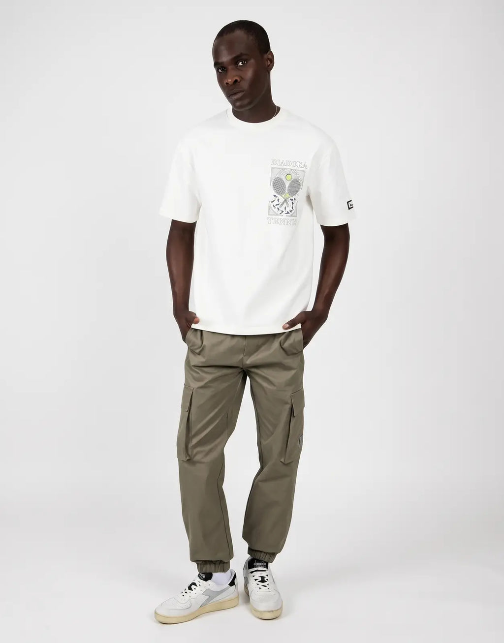 Diadora Demetrio Stone T-Shirt - view 3