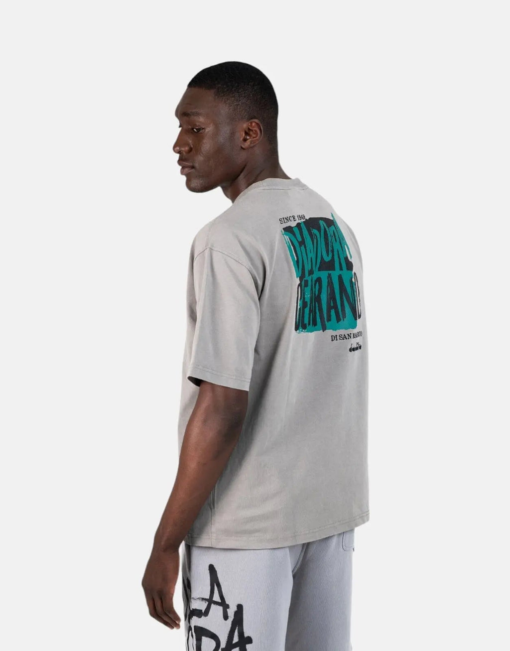 Diadora Diego Grey T-Shirt - view 2