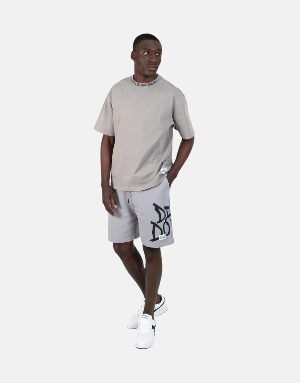 Diadora Diego Grey T-Shirt - view 3