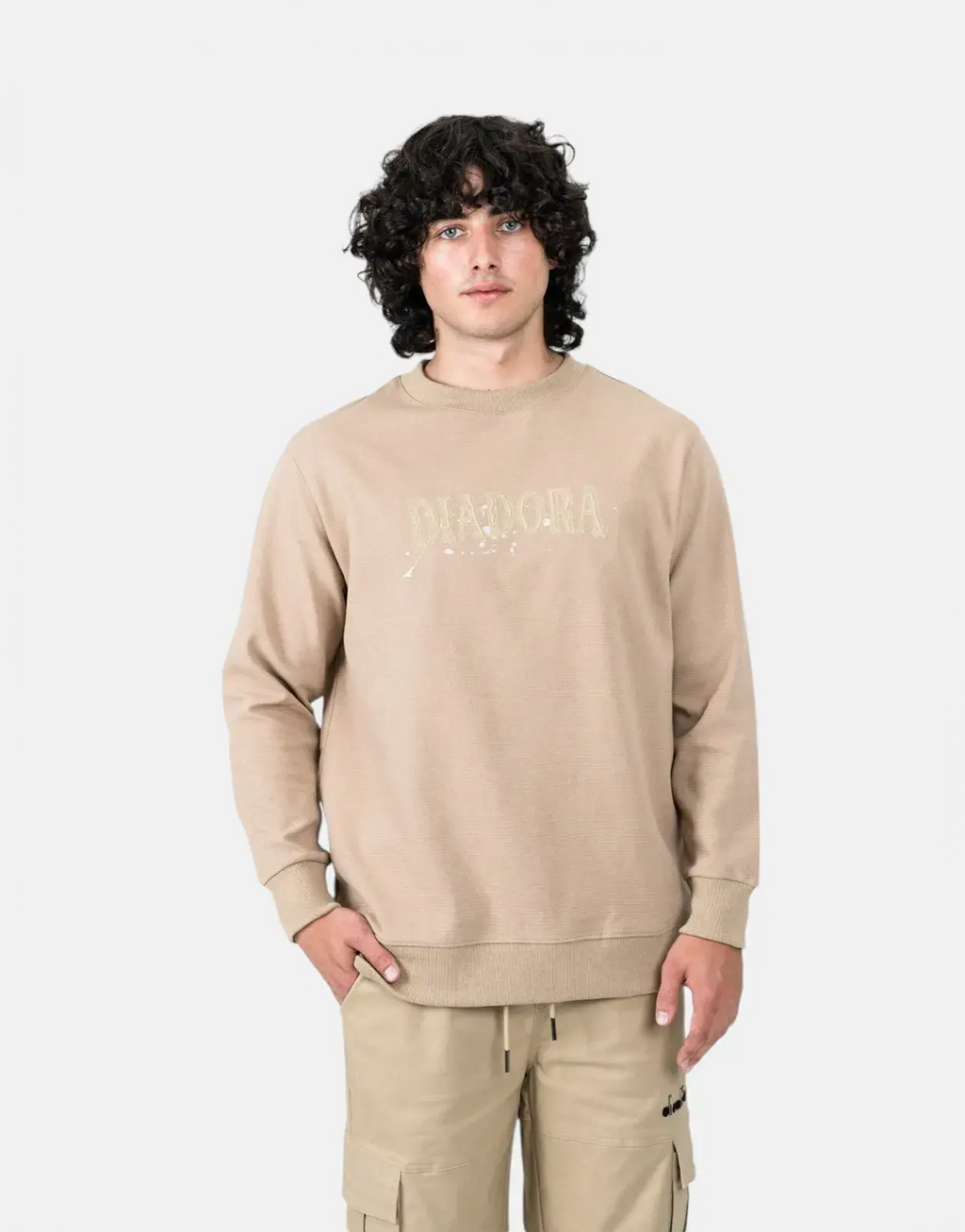 Diadora Dusk Cream Sweatshirt