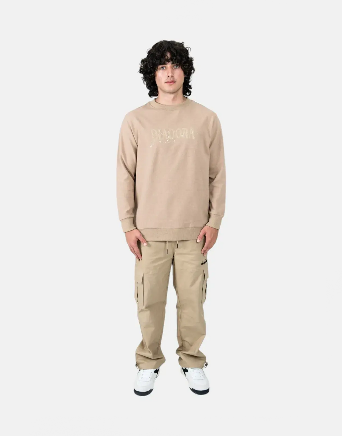 Diadora Dusk Cream Sweatshirt - view 3