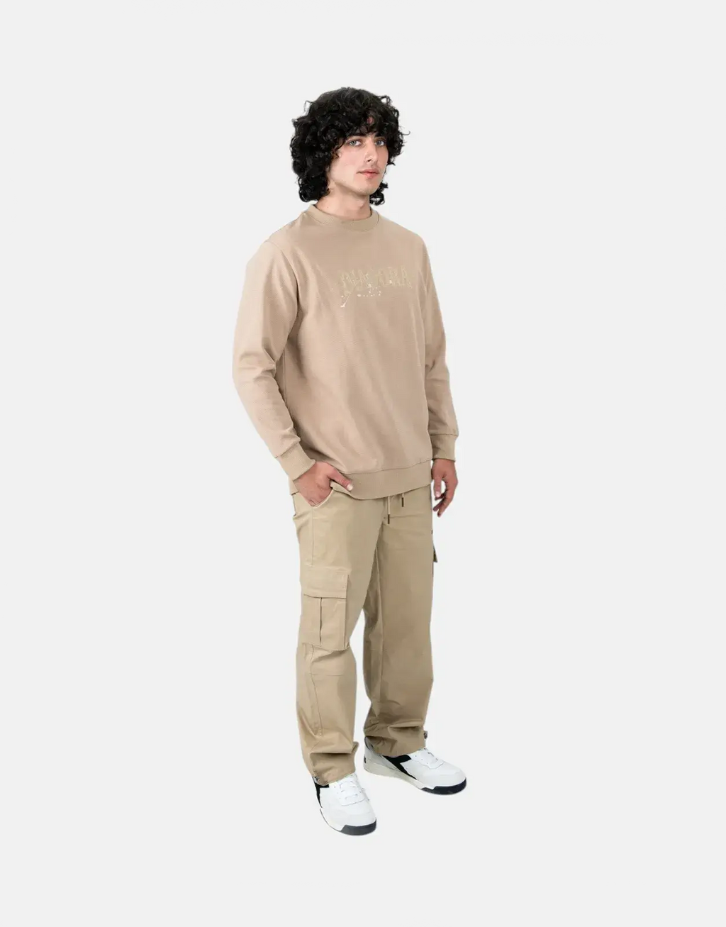 Diadora Dusk Cream Sweatshirt - view 4