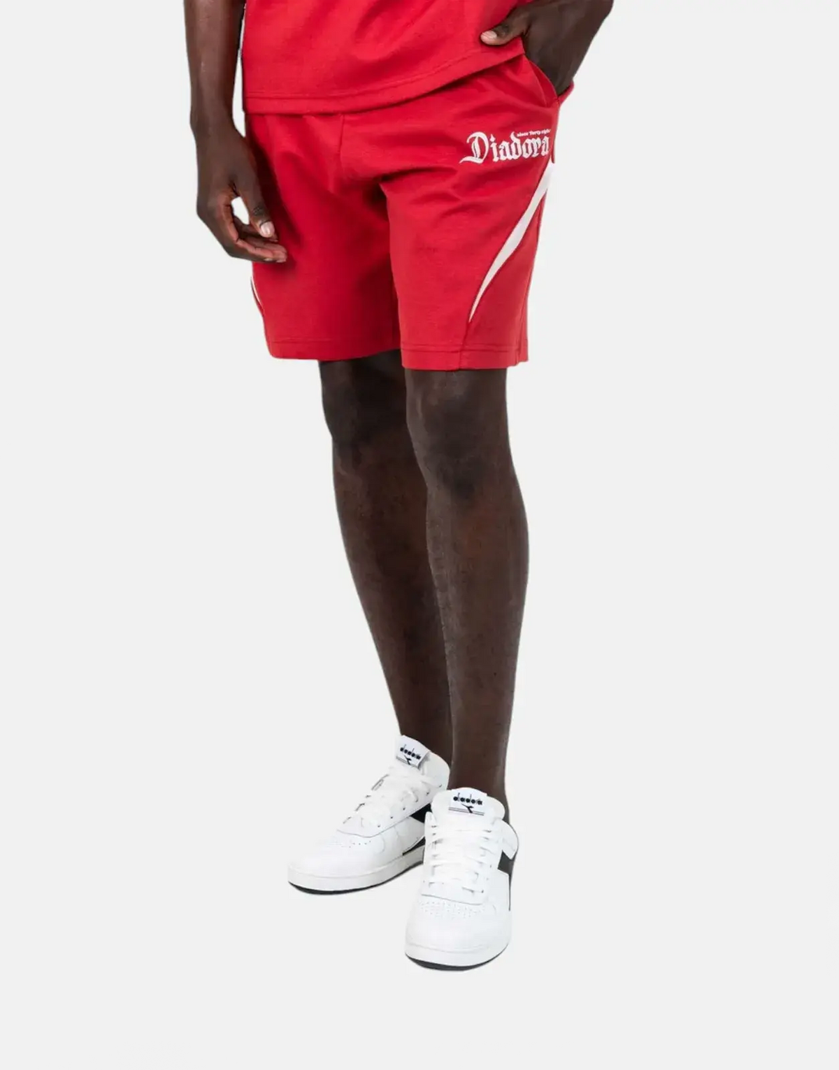Diadora Elden Brick Red Shorts - view 4