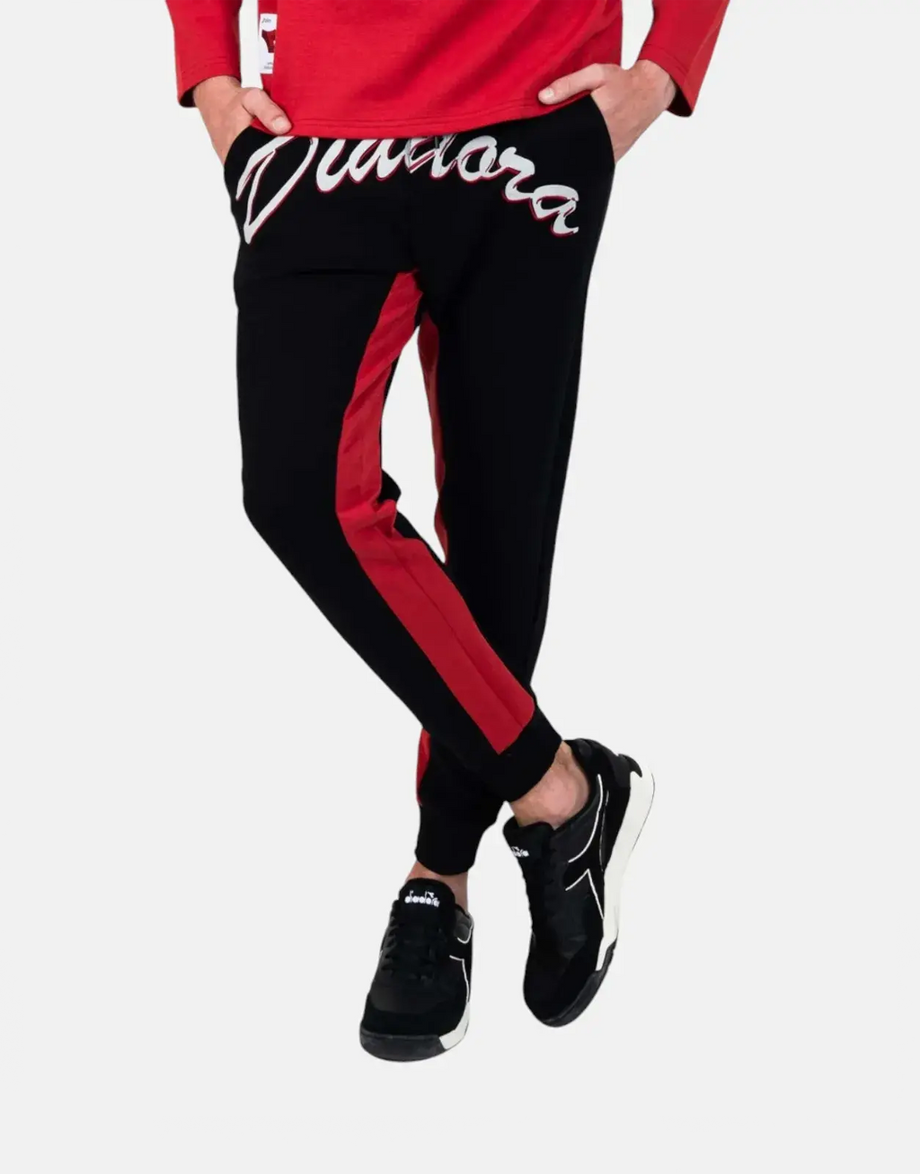 Diadora Icarus Black Trackpants - view 4