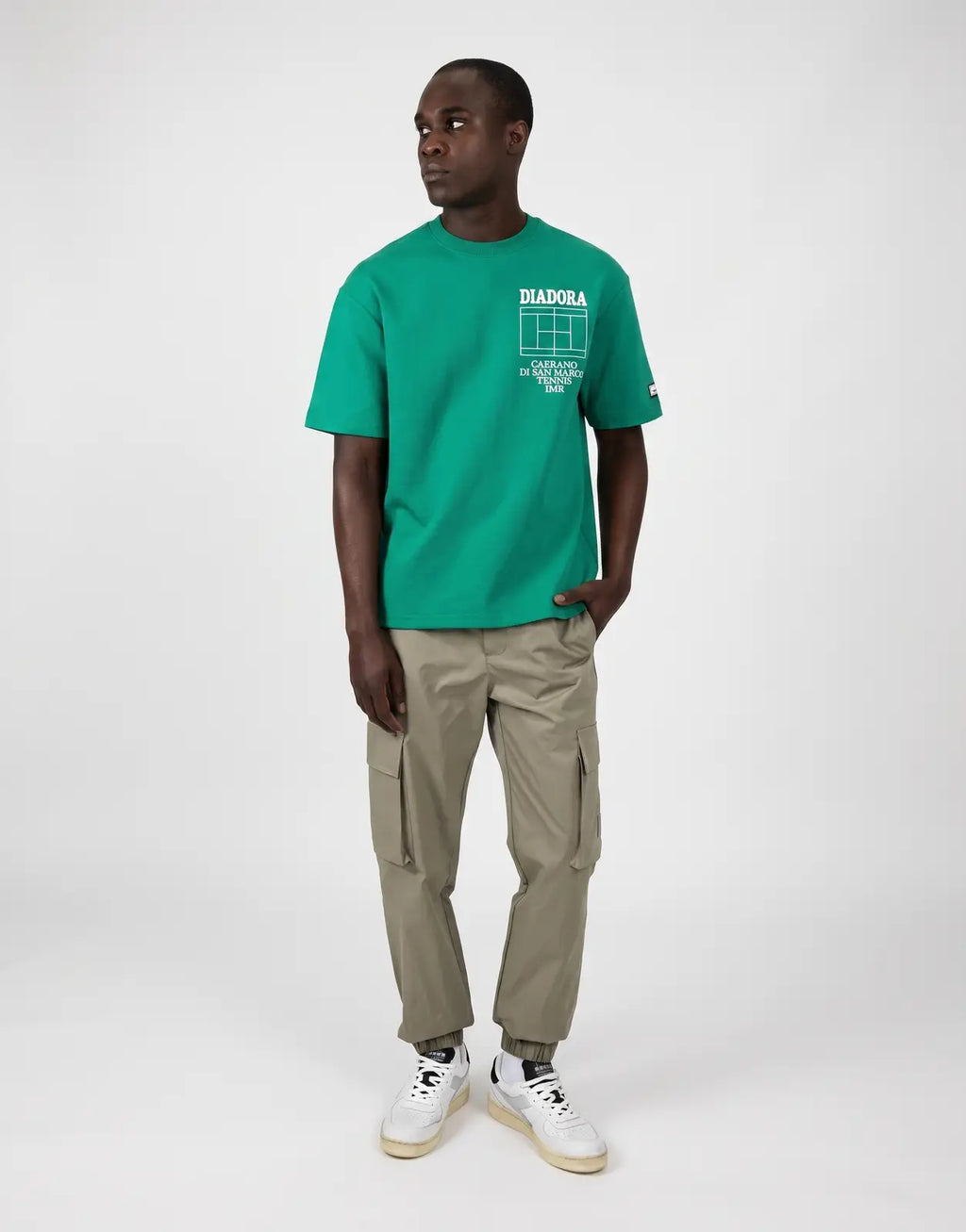 Diadora Marzio Grey Pants - view 3