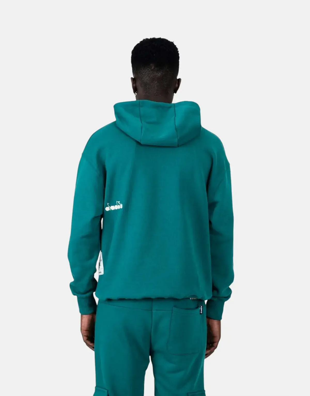 Diadora Mirage Hooded Green Sweatshirt - view 3