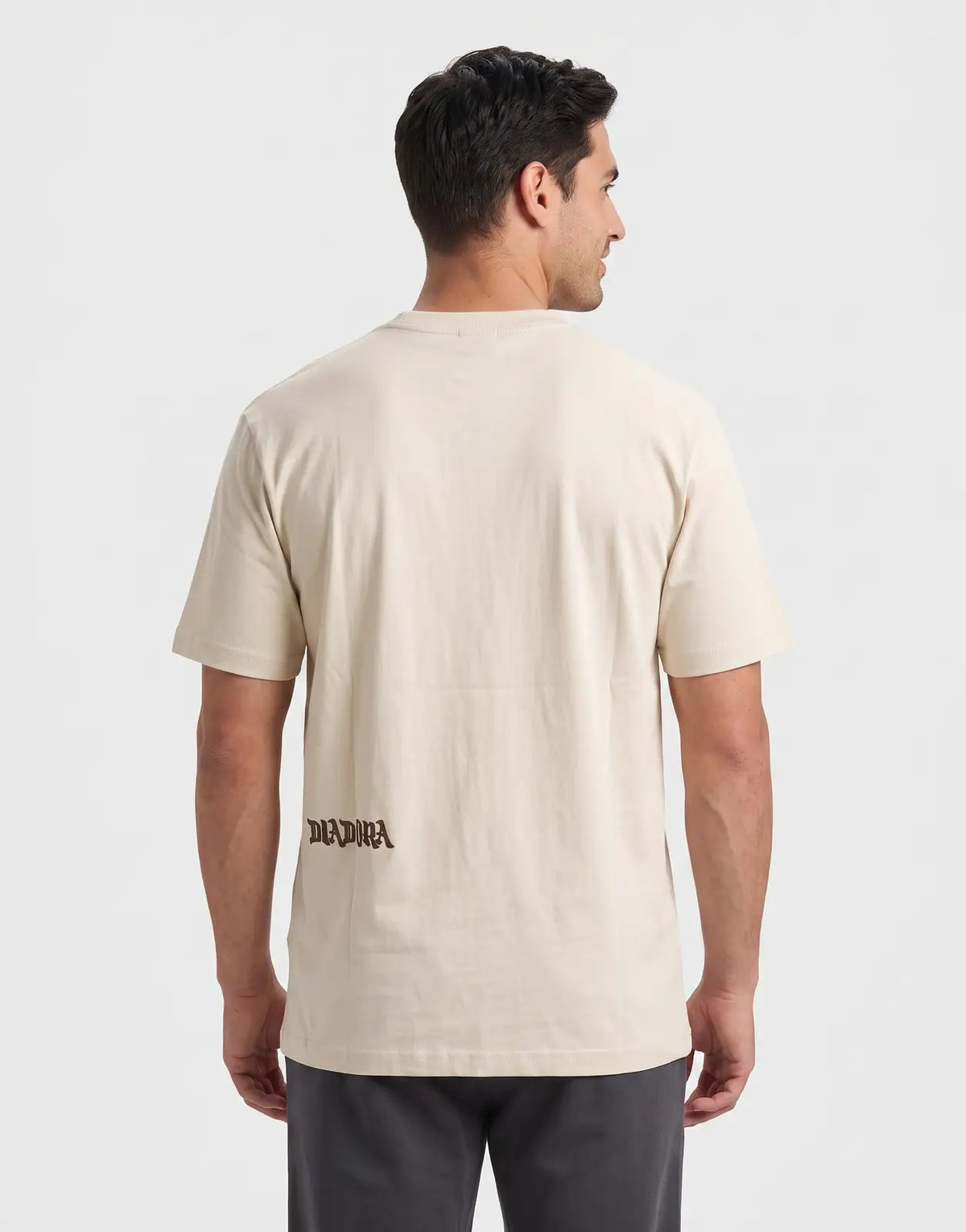 Diadora Nerio Stone Brown T-Shirt - view 2