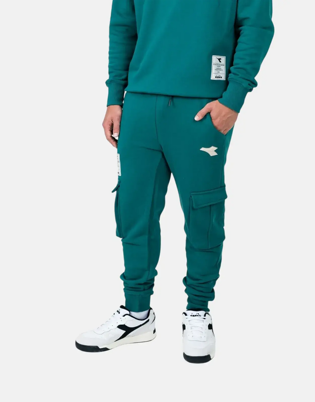Diadora Prism Green Sweatpants - view 2