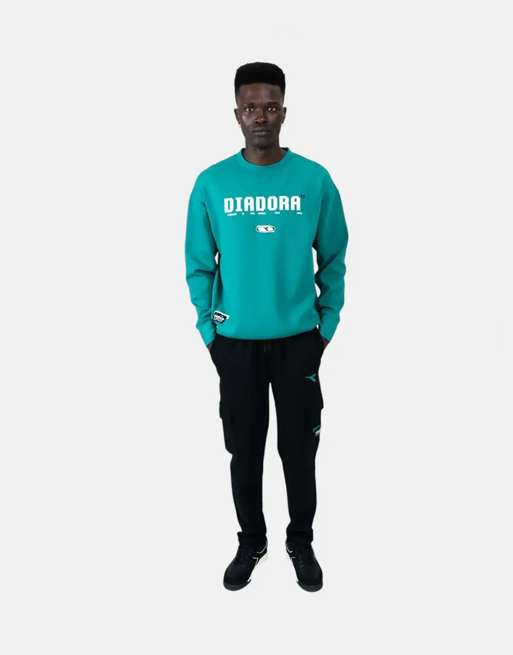 Diadora Rosso Green Sweatshirt - view 3