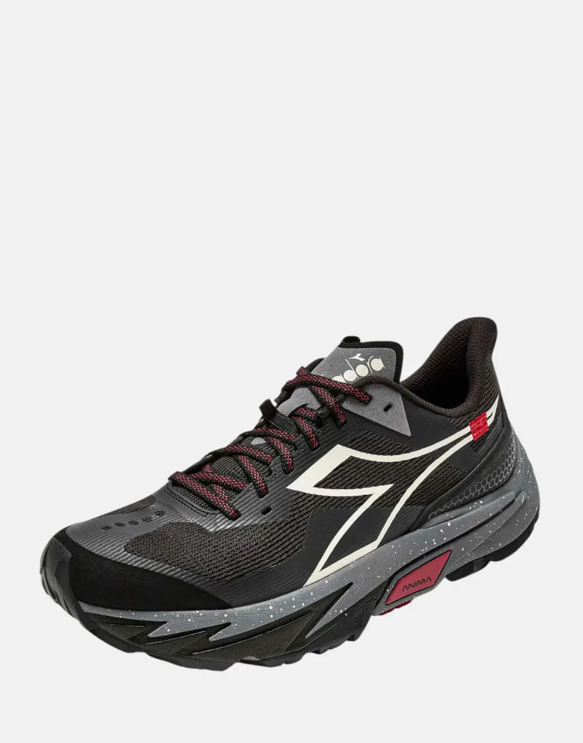 Diadora Sestriere-XT 2 Black/Steel Grey Running Sneakers - view 3