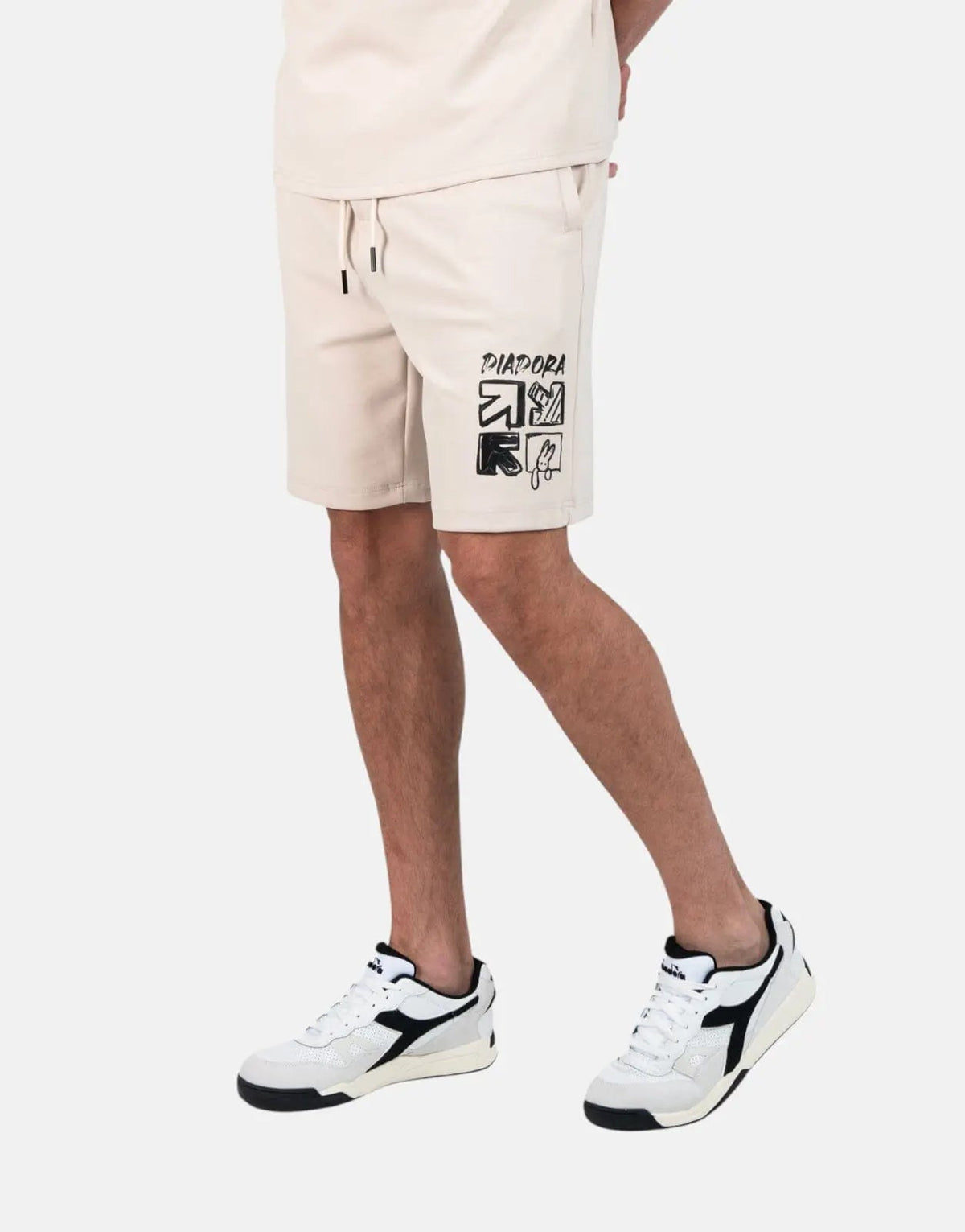 Diadora Titan Off White Shorts