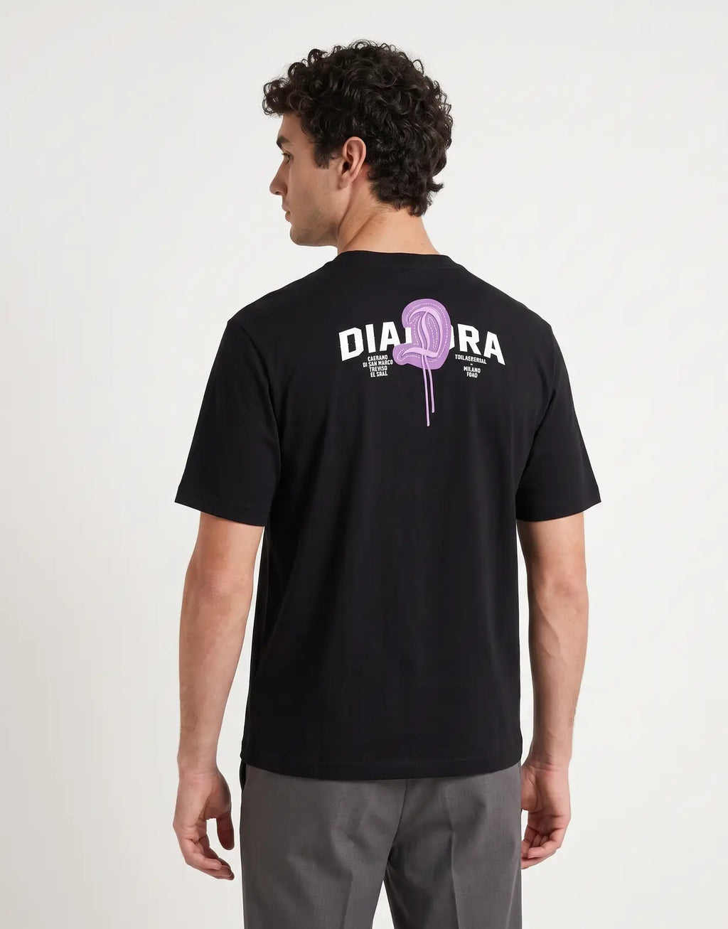 Diadora Vado Black T-Shirt - view 2