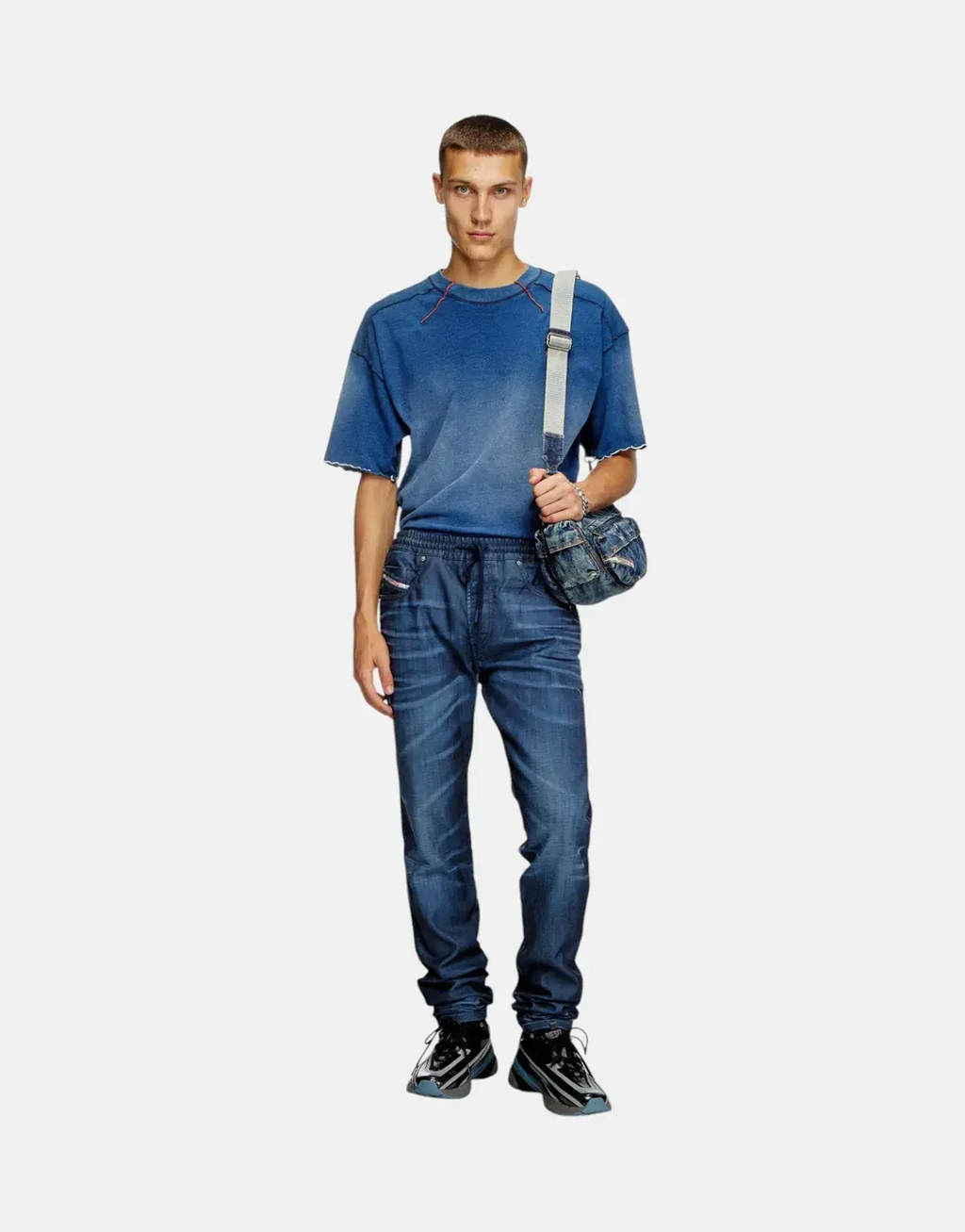 Diesel 2060 D-Strukt Jogg Sweat Jeans - view 4
