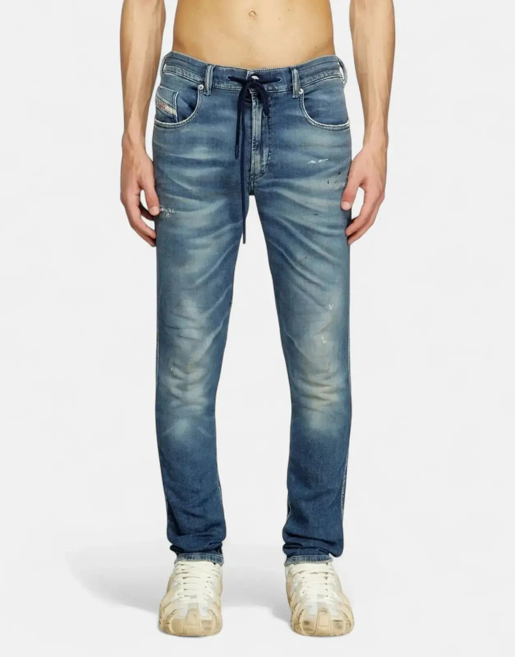 Diesel D-Strukt-B Regular Sweat Jogger Jeans