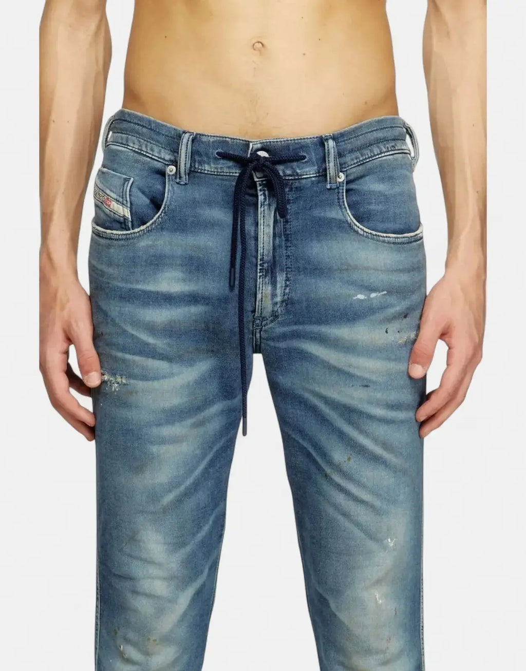 Diesel D-Strukt-B Regular Sweat Jogger Jeans - view 3