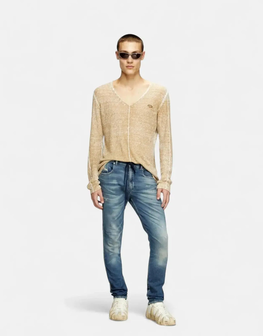 Diesel D-Strukt-B Regular Sweat Jogger Jeans - view 4