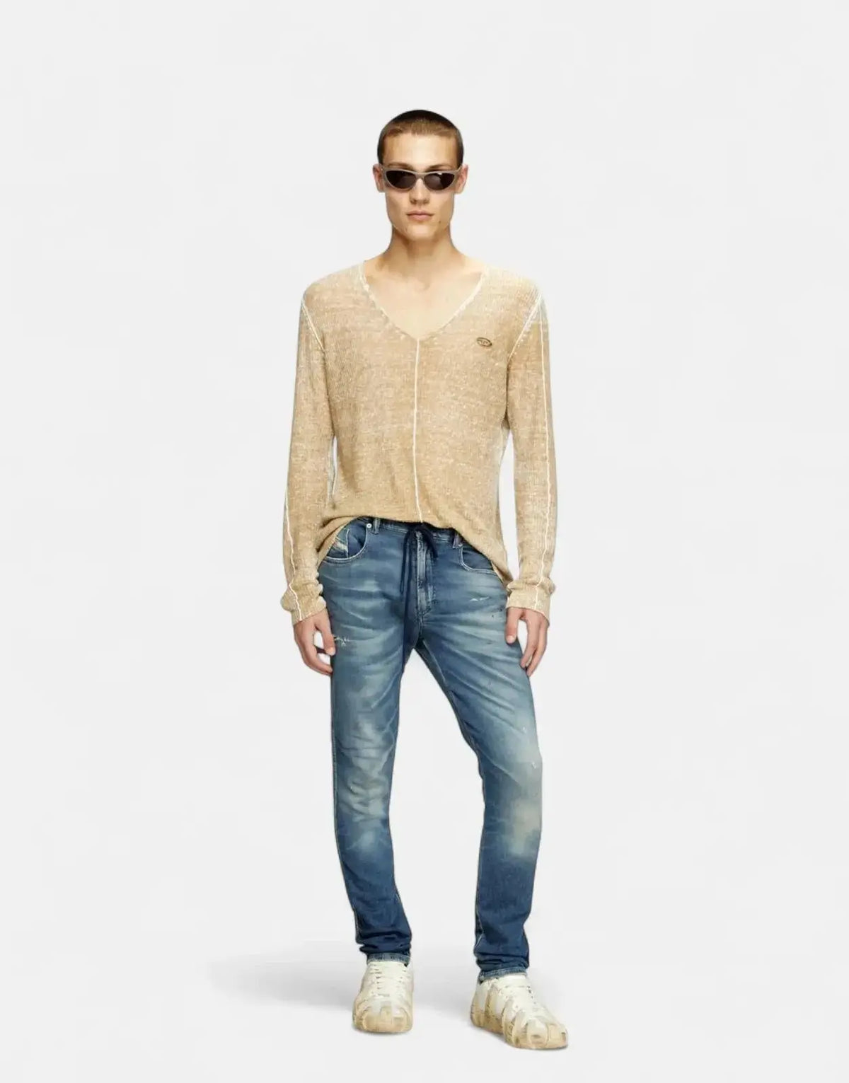 Diesel D-Strukt-B Regular Sweat Jogger Jeans - view 4
