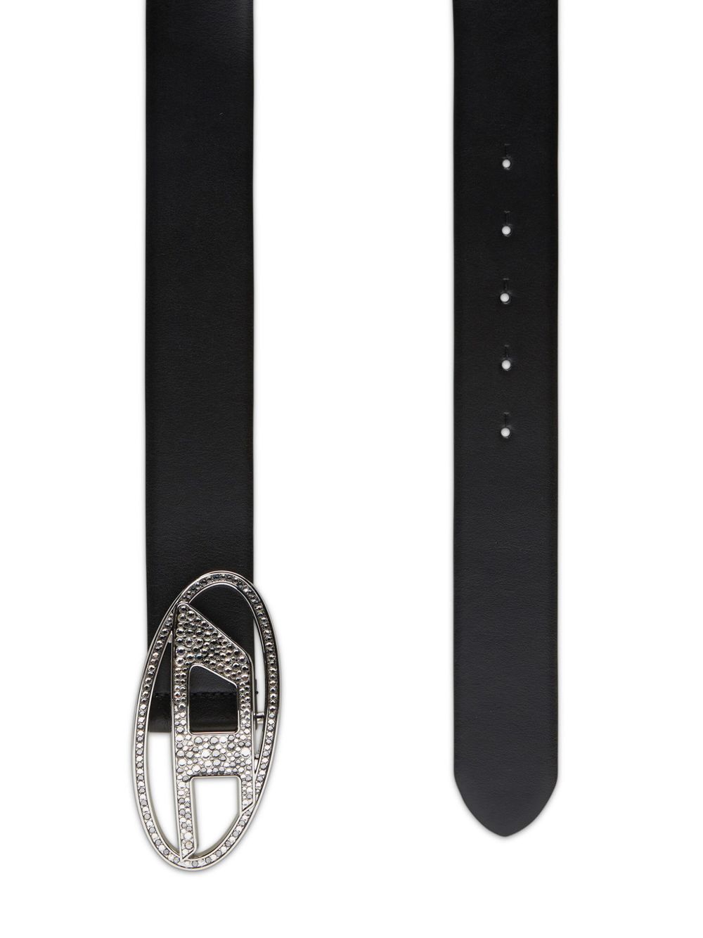 Diesel 1DR Strass leather belt