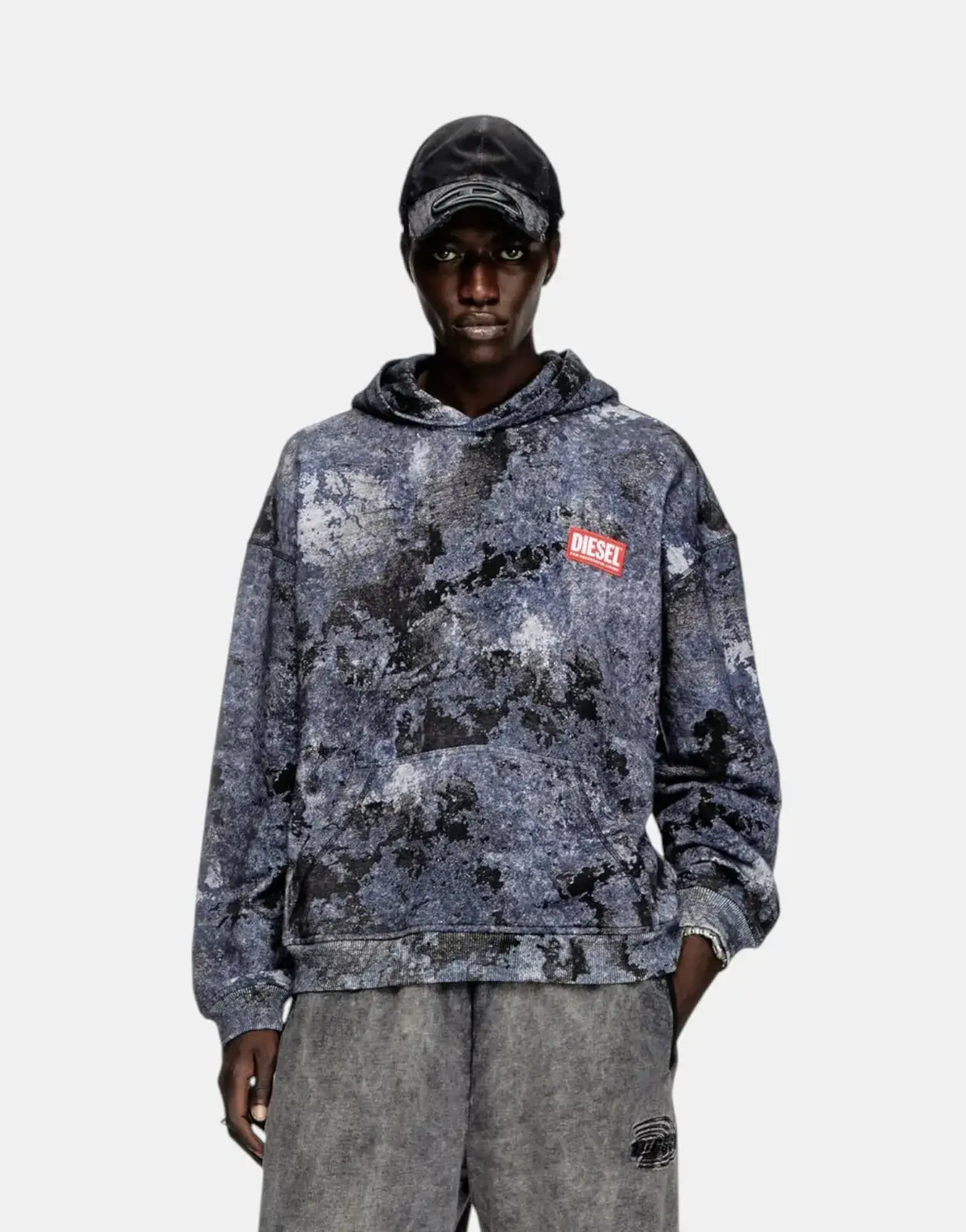 Diesel S-Boxt- Hood R8 Sweatshirt