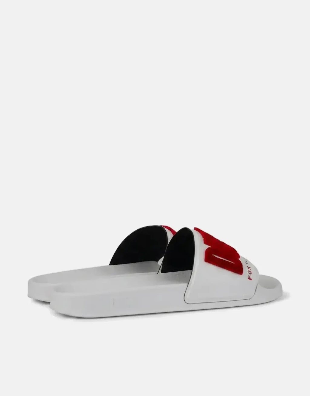 Diesel SA-Mayemi Flock Slides White - view 3