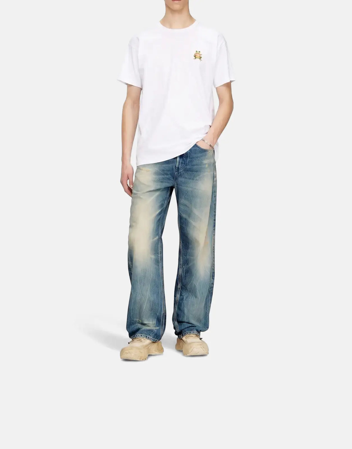 Diesel T-Norm Frog Regular T-Shirt 100 - view 3