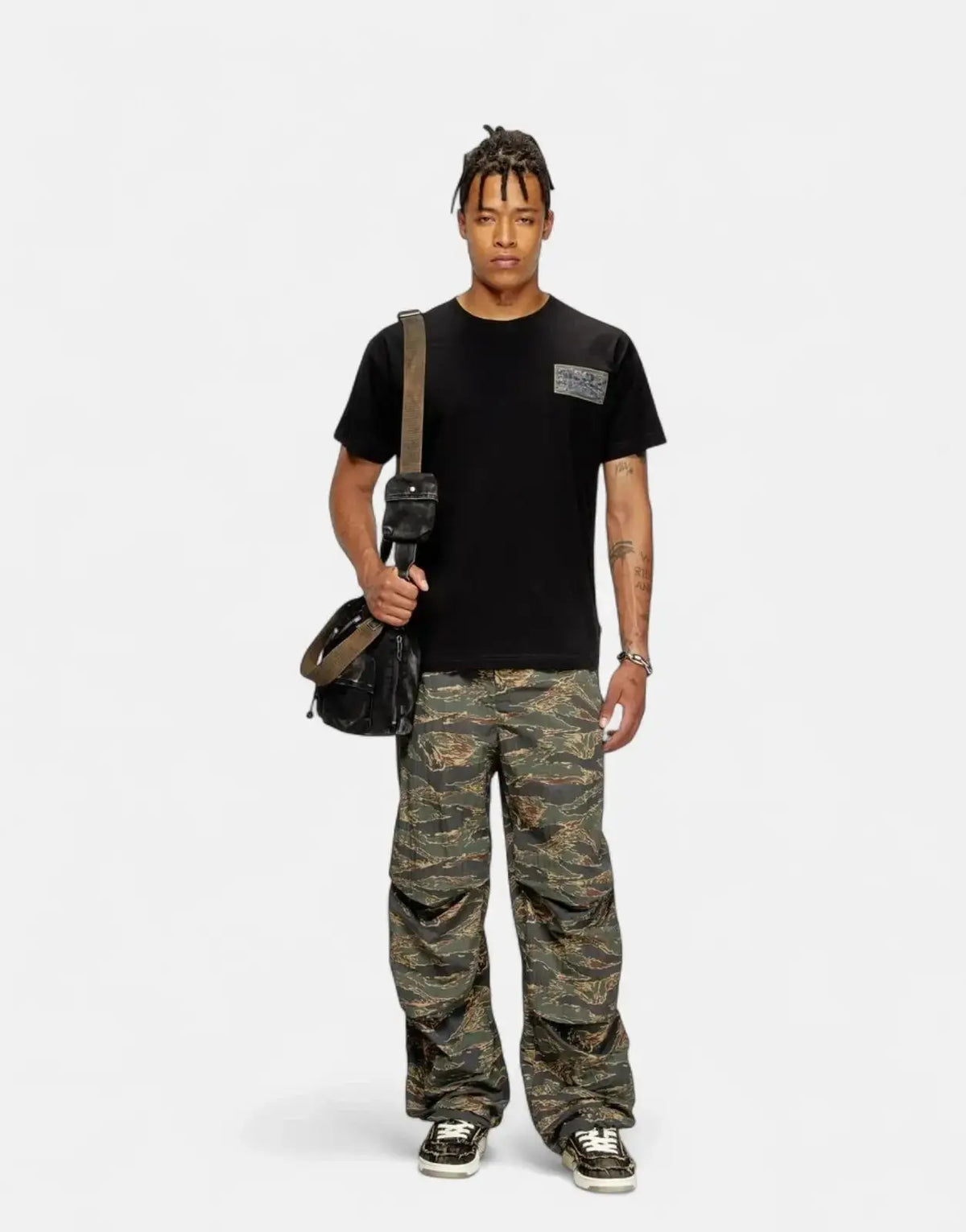 Diesel T-Norm-T3 Regular Knit T-Shirt - view 4