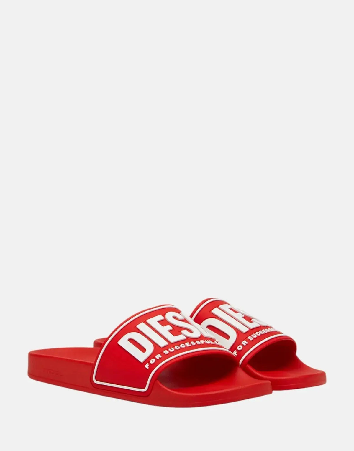 Diesel SA-Mayemi Red White Slides - view 2