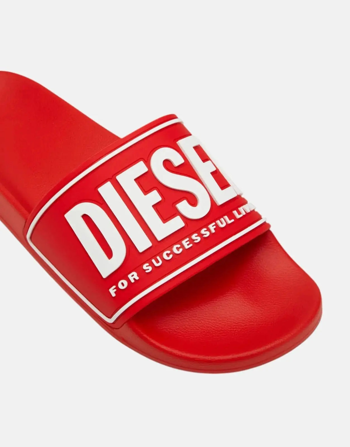 Diesel SA-Mayemi Red White Slides - view 5