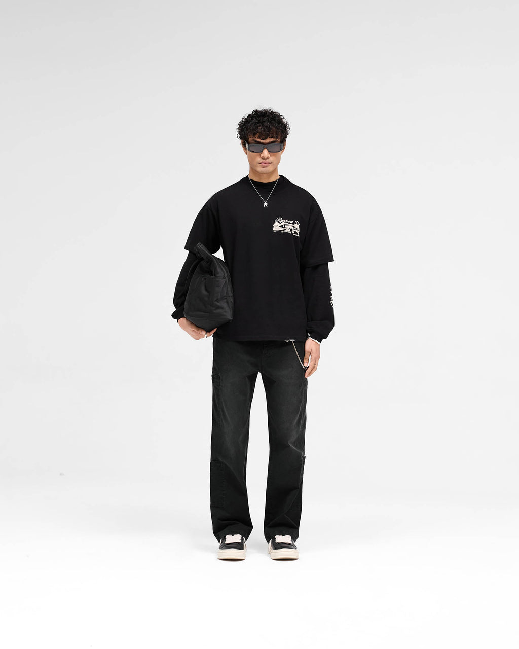 Raceway T-Shirt - Jet Black