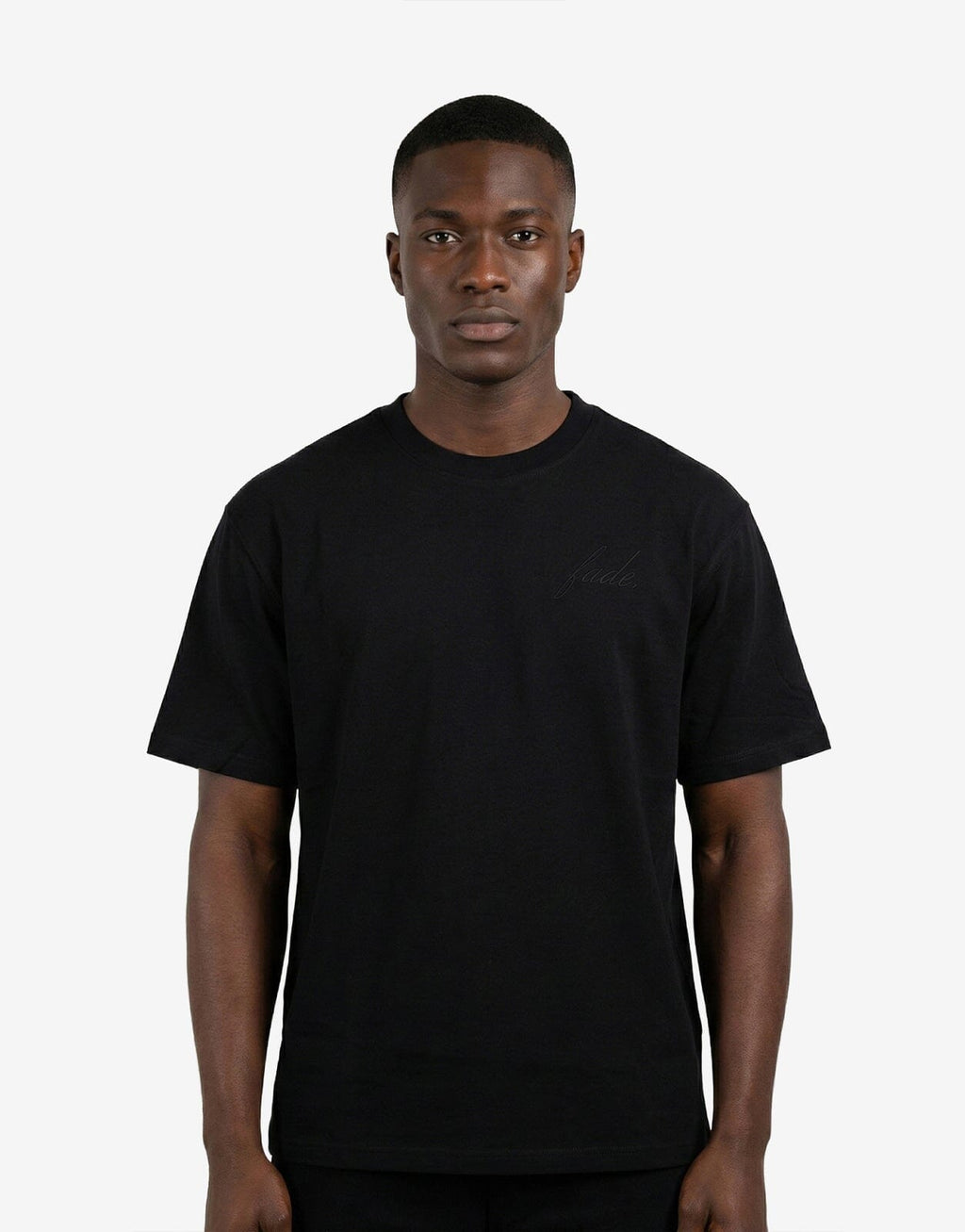 Fade Atelier Boxy Black T-Shirt