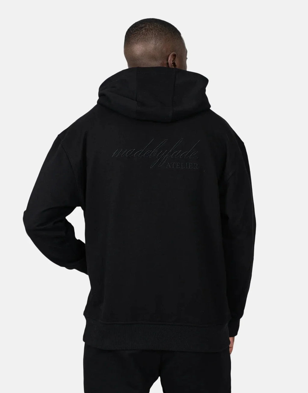 Fade Atelier Hooded Black Sweatshirt - view 2