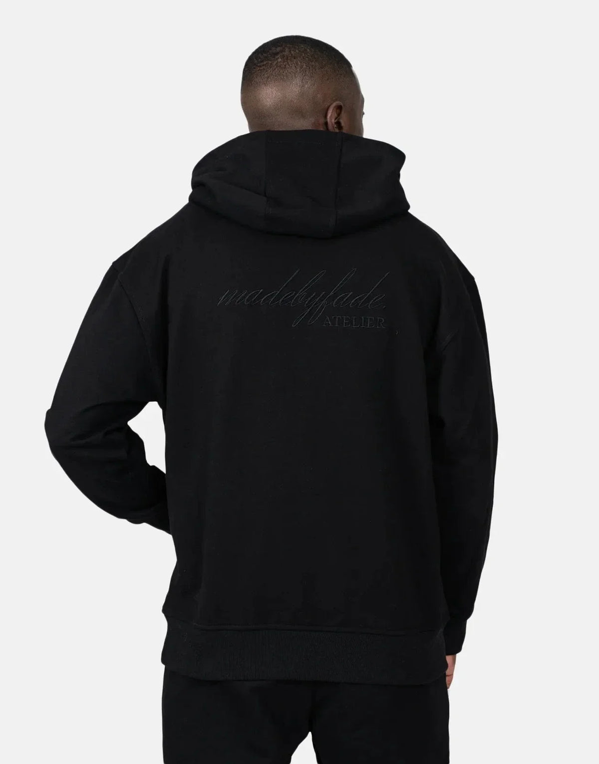 Fade Atelier Hooded Black Sweatshirt - view 2