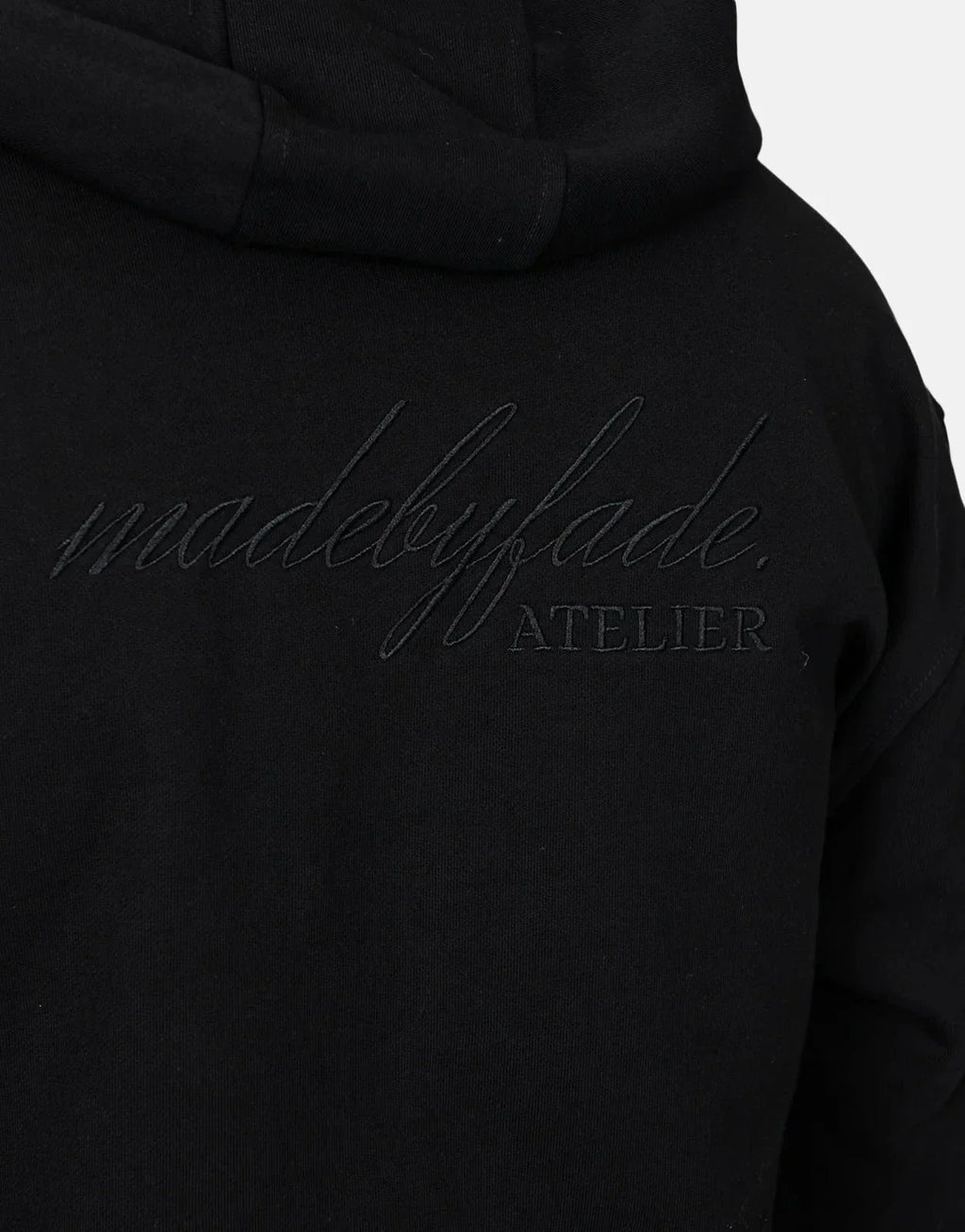 Fade Atelier Hooded Black Sweatshirt - view 3